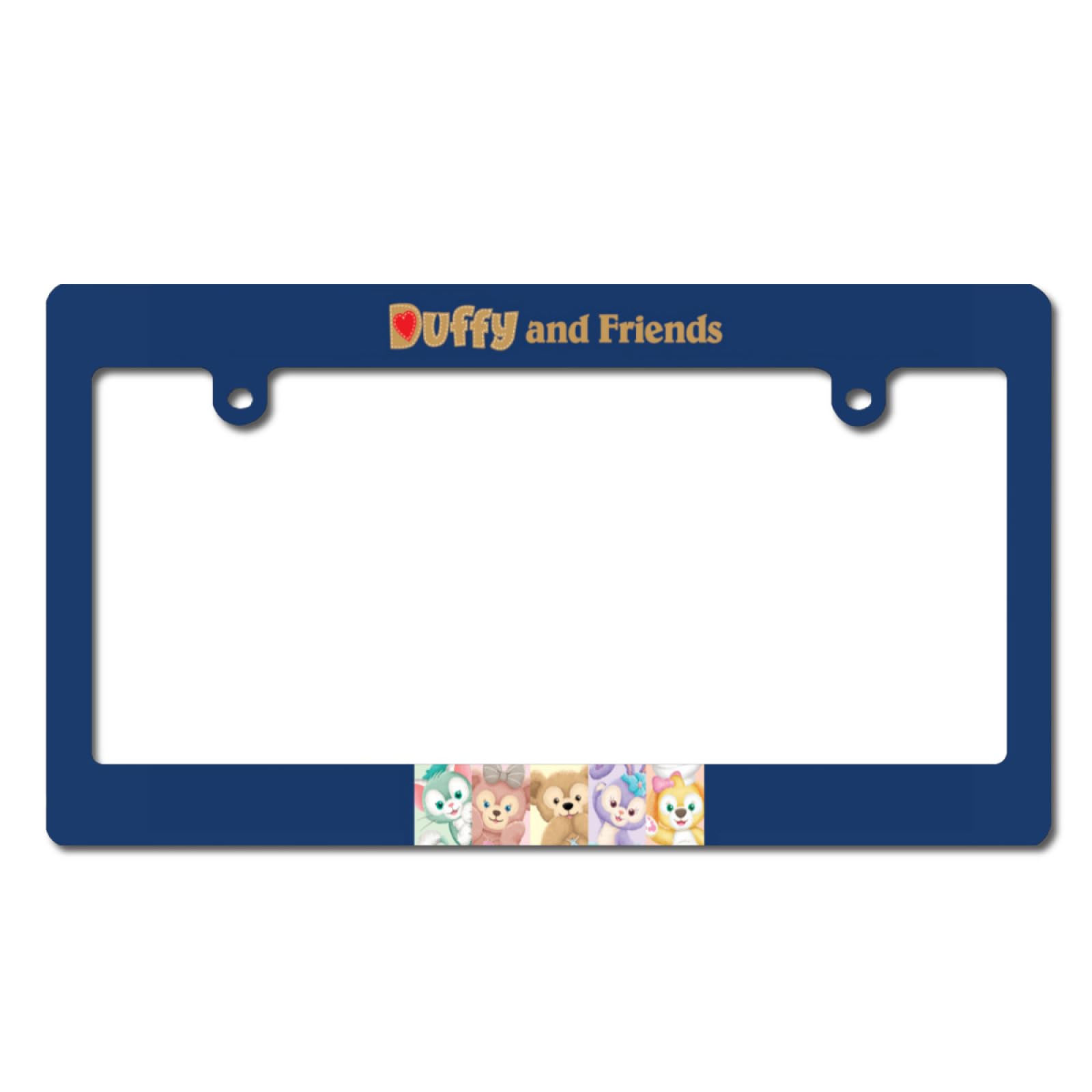 Amazon.co.jp: ナンバーフレーム ステラルー ダッフィー シェリーメイ